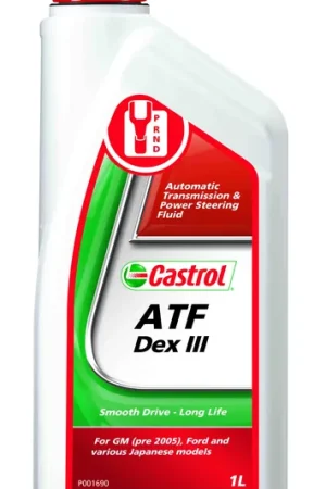 New Release Castrol Automatic Transmission Fluid Atf Dex III 1L - 3381100 (Pickup Only)
