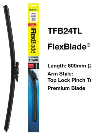 Tridon Flexblade - Top Lock Pinch Tab 24In - TFB24TL Top Pick