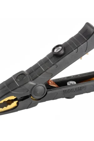 Deal Projecta BC1000B 1000A Solid Brass Battery Clamp - Black