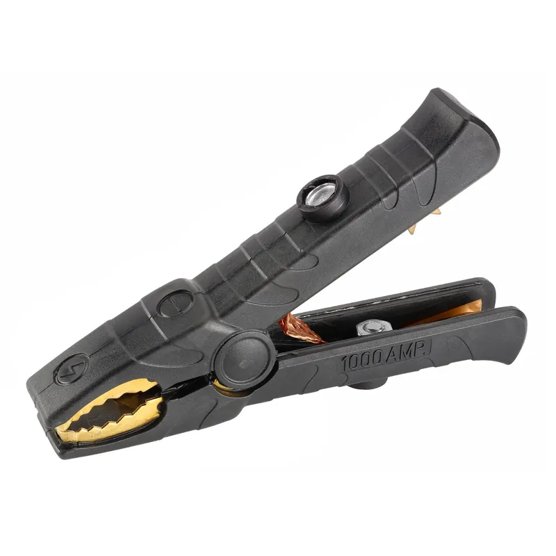 Deal Projecta BC1000B 1000A Solid Brass Battery Clamp - Black