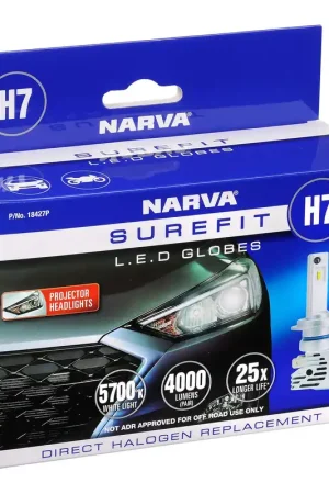 Don’t Miss Out Narva 18427P H7 Surefit Projector Globes - 2 Pack