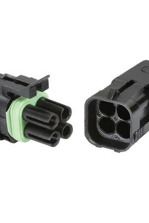 Genuine Narva 56474BL 4 Way Female Waterproof Connector Housing (2 Pack)