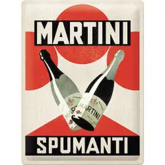 Original Nostalgic Art 30 x 40cm Metal Sign Martini Spumante 23309 - 5123309