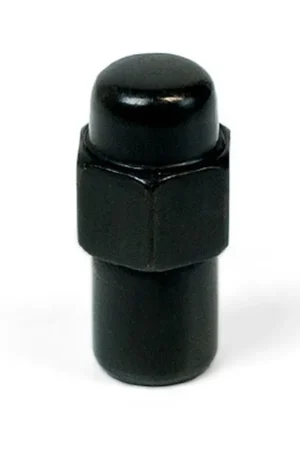 SAAS Single Wheel Nut - 43mm Length, Black, M12x1.50 Thread, Mag Type - 74346BBC Authentic
