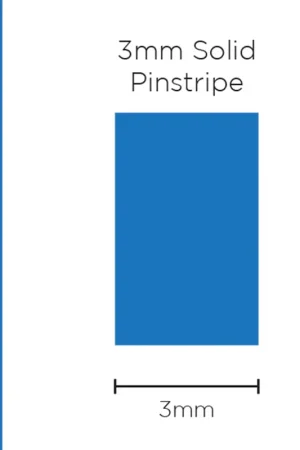 Instant Buy SAAS 3mm Pinstripe, Solid Medium Blue (10m) - 1104
