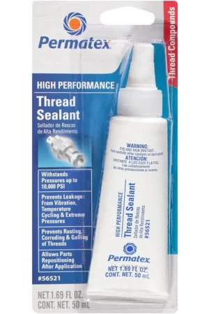 Permatex Hi Performance Thread Sealant 50Ml - 56521 - PX56521 Brand New