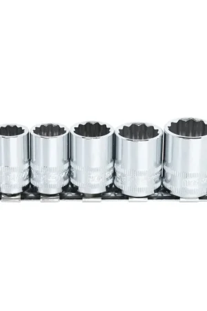 Buy Direct SP Tools 3\\/8 inch Dr Socket Rail Set - 12pt SAE - 8pc - SP20231
