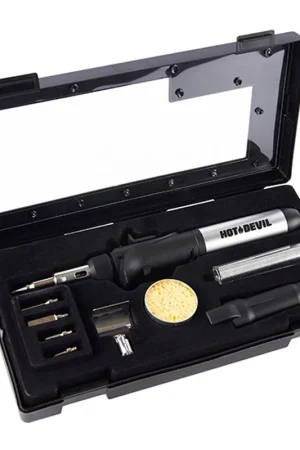 Super Sale Hot Devil 10 Piece Soldering Iron and Blow Torch Kit - HD1971K