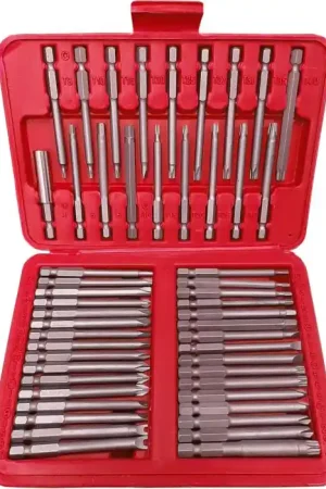 PKTool 50pc Long Shaft Security Bit Set - PT30580 Express Delivery