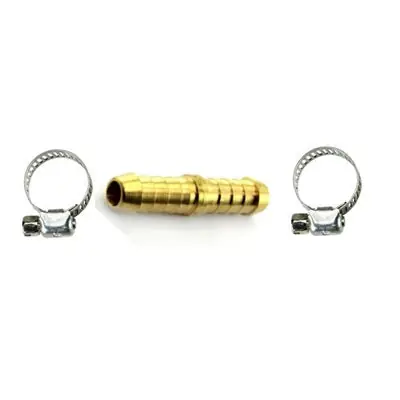 Buy Today Emax Brass 3\\/8Inch Hose Repairbarb Fitting + 2 Clamps EHRC06-06