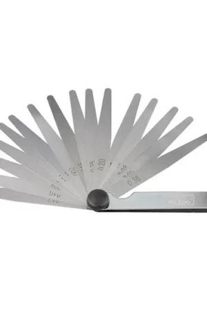 Toledo Feeler Gauge Tapered 16 Blade Metric\\/Imperial 0.05 - 0.38mm (0.002 - 0.015 inch) 301160 Buy Direct