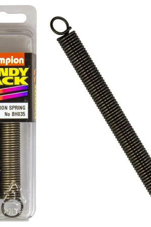 Same Day Shipping Champion Pack of 2 62 x 12 x 1.4mm Steel Extension Springs - BH035