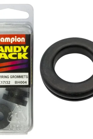 Champion Pack of 2 M8 x 13 x 19mm Nitrile Rubber Wiring Grommets - BH004 Buy Direct