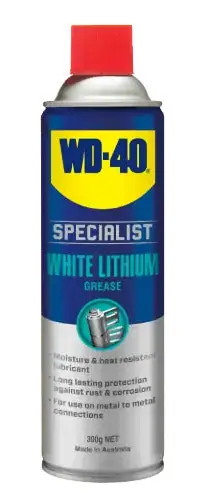 Buy Online WD-40 Specialist High Performance White Lithium Grease, 300g - 21002 (Pickup Only)