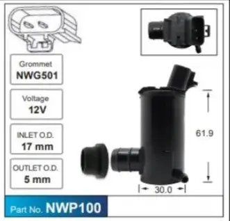 Nice Windscreen Washer Pump - NWP100 Super Sale