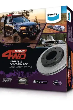 Bendix ULT4WD Brake Disc Rotor - BR2208ULT4WD (Bulky Item - Freight Applies) Direct From Factory