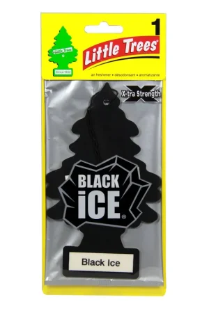 Crafted Little Trees Air Freshener Black Ice - 10155