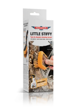 While Supplies Last Bowden's Own Tool - Little Stiffy Tyre \\/ Underbody Brush - BOSTIFFY