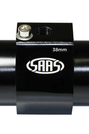 Best Choice SAAS Black Aluminium Water Temperature Adapter for Radiator Hose - 38mm - SWTA38B