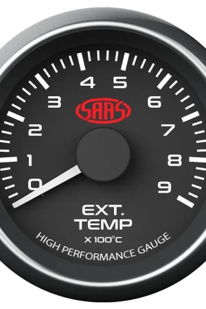 Low Price SAAS 52mm Black Muscle Series EGT Exhaust Temperature Gauge (0-900C) - SG-EXT52B1