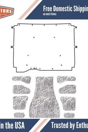 Affordable Hood Insulation Pad Heat Shield for 1982-1992 Chevrolet Camaro F-Body