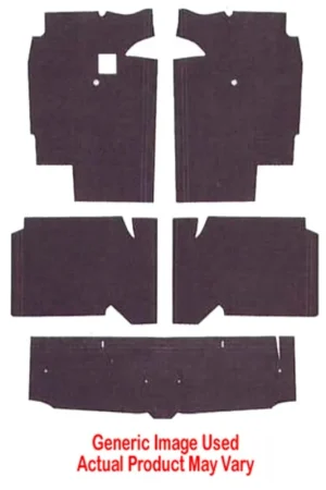 Order Now Sound Deadener Tar Rubber for 1958 Chevrolet Impala Biscayne Bel Air Sedan