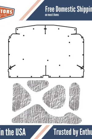 Hot Deal Hood Insulation Pad Heat Shield for 1971-1977 Chevrolet Vega Under Cover Smooth