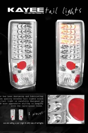 Chrome LED Tail Lights Grab Now