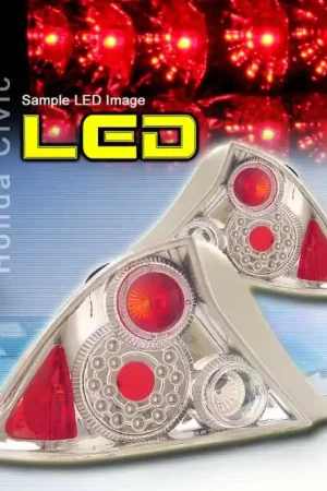 Red Clear Led Taillights Free Returns