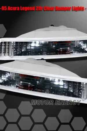JDM Chrome Clear Bumper Lights In Demand