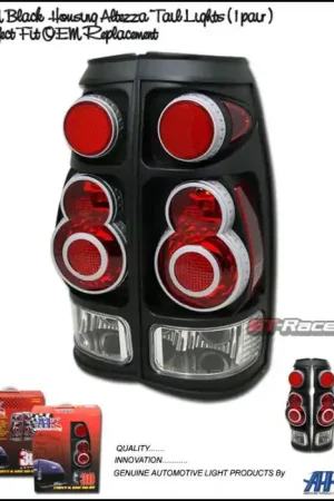 3- DBlack Altezza Taillights Free Delivery