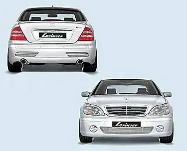 Big Sale W220 Edition Rear Bumper