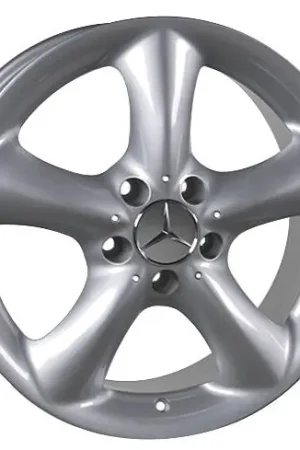 17 inch Five Spoke Silver - 4 wheel set Last Chance