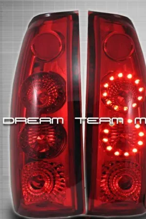 Budget Red LED Altezza Taillights