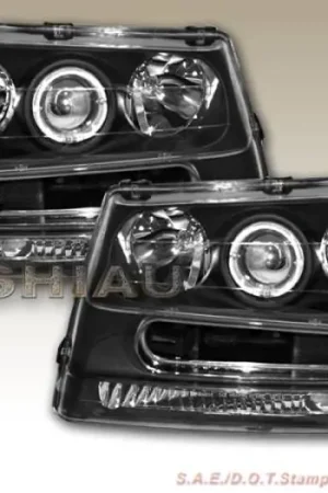 Trusted Brand JDM Black HaloHeadlights