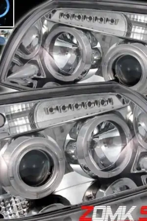 Modern Chrome Halo LED Pro Headlights