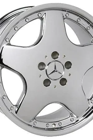 Same Day Shipping 18 inch 5 Spoke Chrome - 4 wheel set