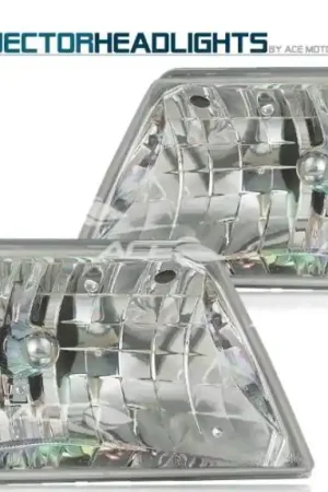 Warranty Included Diamond Crystal Headlights