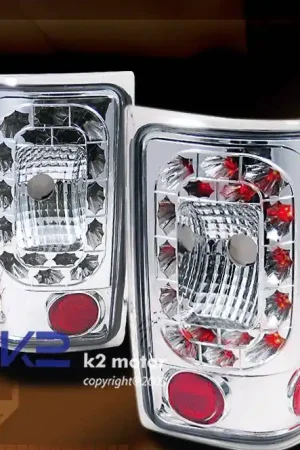 Handmade Chrome Clear LED Taillights