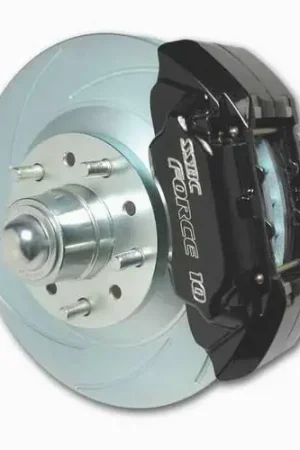 Trending SSBC Disc to Disc Upgrade Kit with Force 10 Extreme 4-Piston Aluminum Calipers - 13 Inch Rotors & 2 Inch Drop Spindles - Front - A126-26