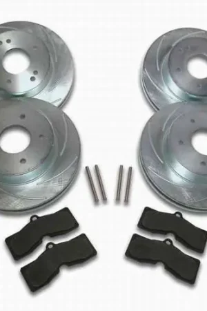 Order Now SSBC Turbo Slotted Rotors & Pads - Front & Rear - A2350000