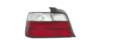 Buy Today Red and Clear Taillights - Pair - MTX-09-228