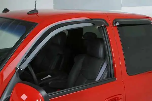 Luxury Wade Smoke Slim Wind Deflector 4PC - 88418