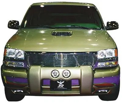 JSP Primed Finish Lighted Front Spoiler - J3026 Handmade