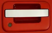 Grippin Billet Side Door Handle Striker Smooth Style - Brushed Chrome - Pair - 32033 Limited Edition