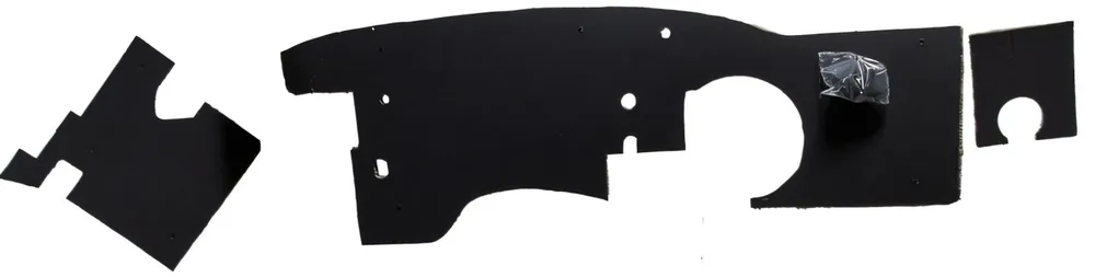 Firewall Sound Deadener Insulation Pad for 1960-1965 Ford Falcon Front Grey Authentic