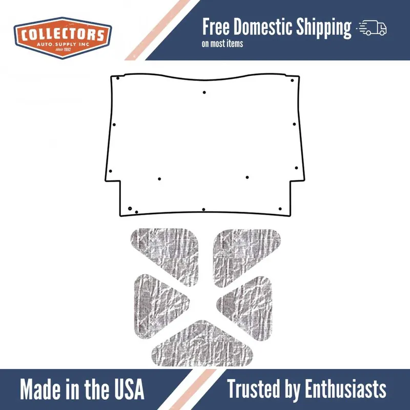 Luxury Trunk Floor Mat/Cover for 1961-1963 Ford Thunderbird Car