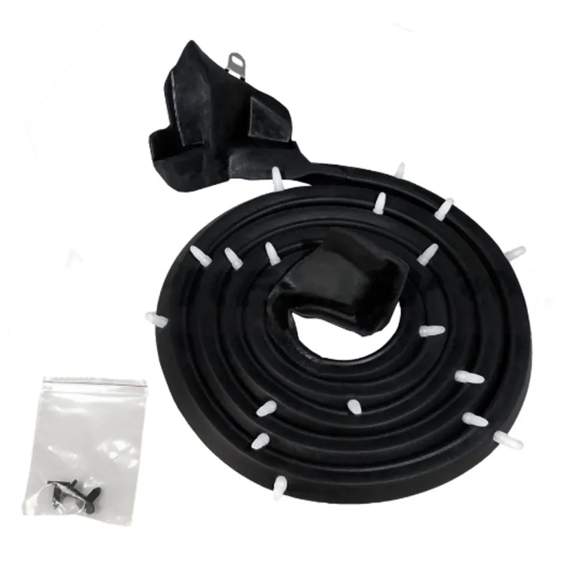 Free Shipping Door Rubber Weatherstrip Seal, Left Hand for 1967-1968 Chevrolet/Pontiac 4-Door