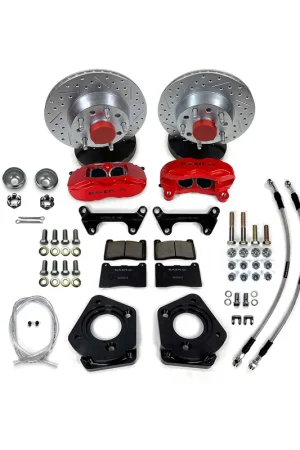 Baer Brakes 4261645MG Baer Brakes 11" SS4 Int Hub, Front Brake Kit, Monster Green, SDZ New Arrival