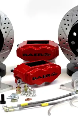 Baer Brakes 4262325GB-1 Baer Brakes 11" SS4+ Rear Brake Kit, Grabber Blue, Slot Brand New
